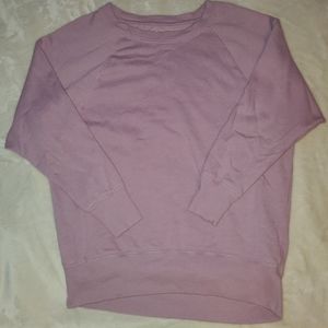 Crew neck sweatshirt